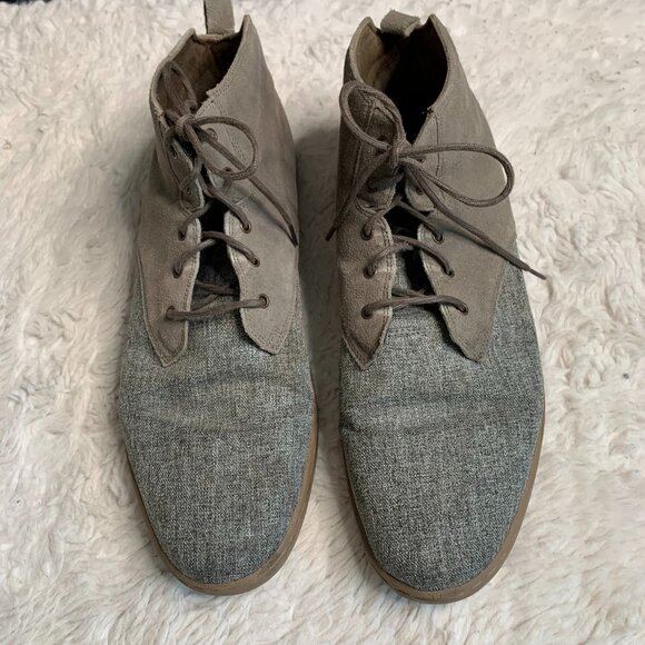 Creative Recreation Taupe  High-Top Casual Chukka Boot Mens Shoes Size 17 - Picture 1 of 7